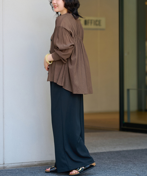 購入者様決定　JOURNAL STANDARD ブラウス JOURNAL STANDARD relume ブラウス シャツ 「追加2」T/R強撚