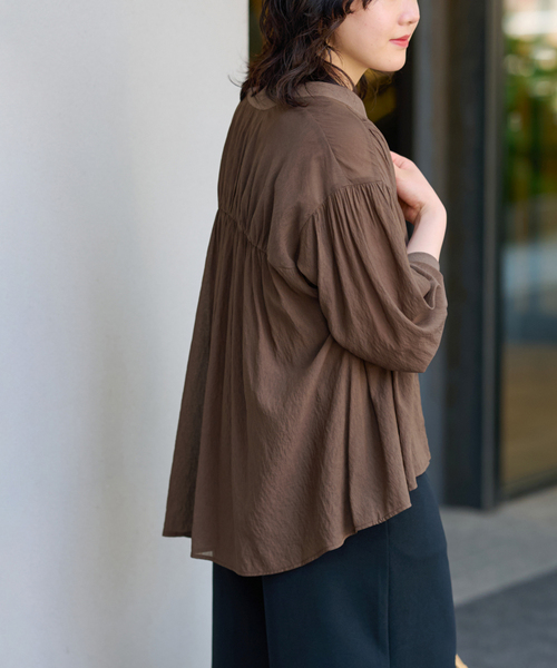 JOURNAL STANDARD relume ブラウス シャツ 「追加2」T/R強撚