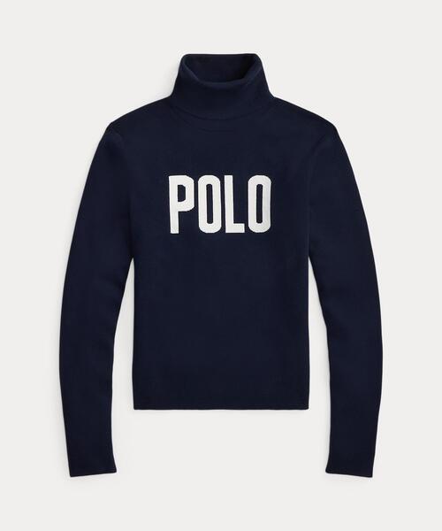 POLO RALPH LAUREN ニット セーター ロゴ タートルネック