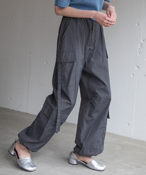 「VACANCY」 カーゴパンツ MEDIUM ブラック レディース