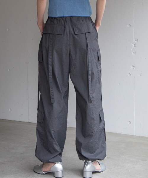 「VACANCY」 カーゴパンツ MEDIUM ブラック レディース