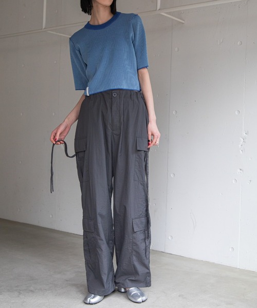 「VACANCY」 カーゴパンツ MEDIUM ブラック レディース