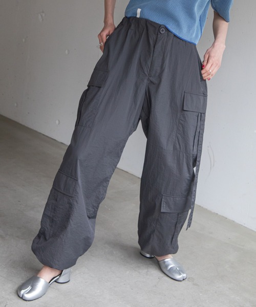 「VACANCY」 カーゴパンツ MEDIUM ブラック レディース