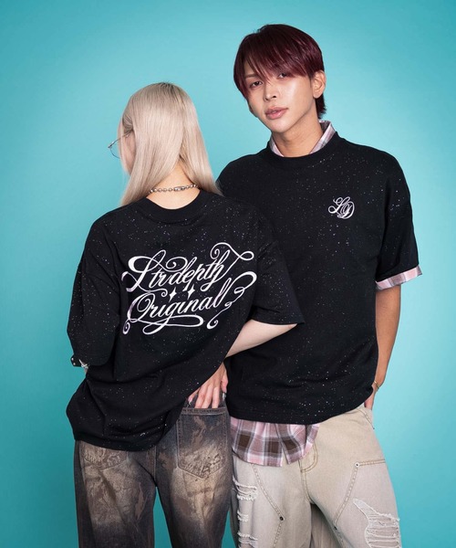 LTR DEPTH tシャツ LTR DEPTH/ラメグラフィックT メンズ レディース