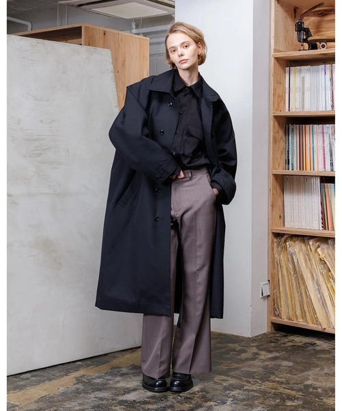 VOAAOV（ヴォアーブ） スラックス ROUTINE Flare Pants メンズ