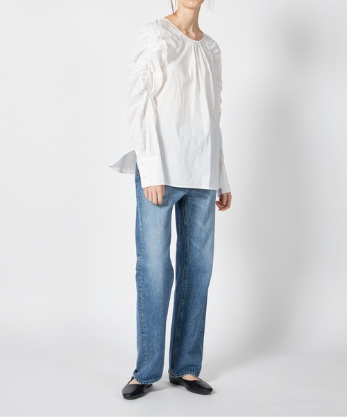 MANOF（マノフ） ブラウス シャツ MANOF MUTTON SLEEVE BLOUSE