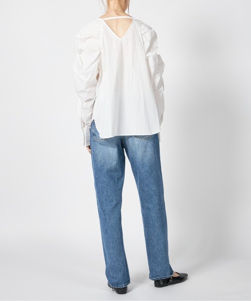 MANOF（マノフ） ブラウス シャツ MANOF MUTTON SLEEVE BLOUSE