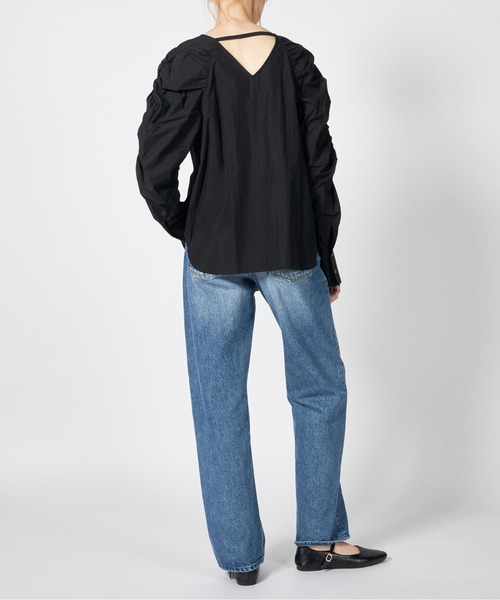 MANOF（マノフ） ブラウス シャツ MANOF MUTTON SLEEVE BLOUSE 