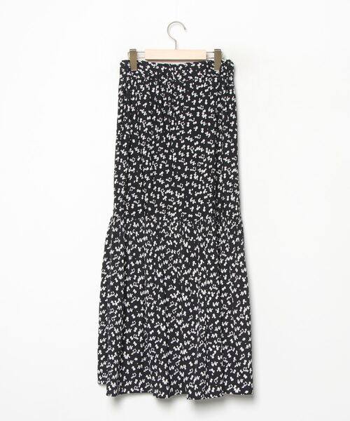 「Rinajour」 フレアスカート T ブラック レディース_画像2