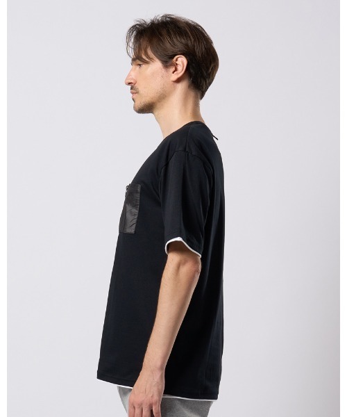 wjk tシャツ cool touch zip-pocket S/S メンズ : ZOZOTOWN Yahoo!店