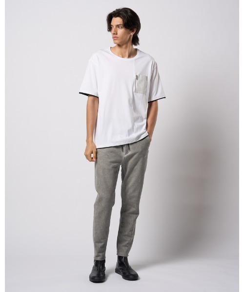 wjk tシャツ cool touch zip-pocket S/S メンズ : ZOZOTOWN Yahoo!店
