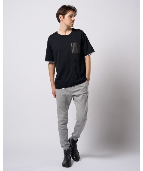 wjk tシャツ cool touch zip-pocket S/S メンズ : ZOZOTOWN Yahoo!店