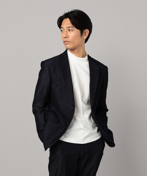 COMME CA MEN（コムサメン） デニムジャケット gジャン 「セットアップ