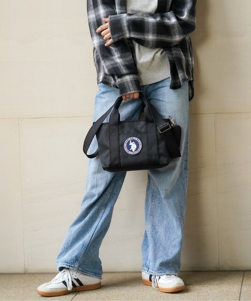 U.S. POLO ASSN.（ユーエスポロアッスン） トートバッグ 小さめ ミニ