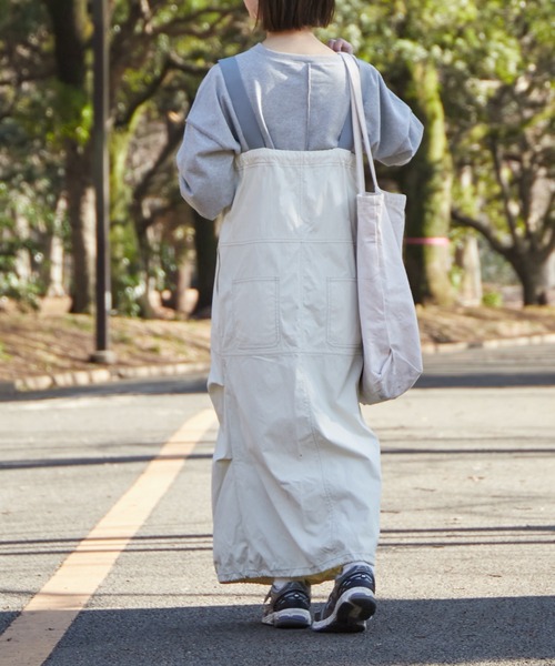 「grandcanyon」 サロペットスカート ONE SIZE アイボリー レディース_画像3