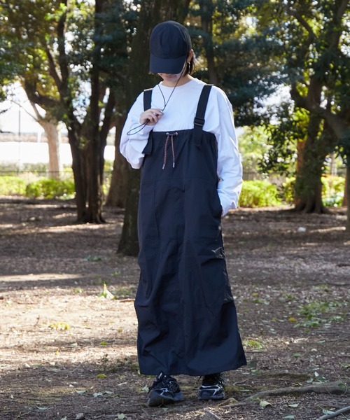 「grandcanyon」 サロペットスカート ONE SIZE アイボリー レディース_画像7