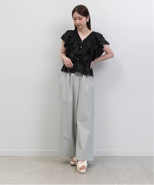「RANDA」 ヒールサンダル M アイボリー レディース_画像8