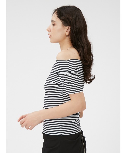 「FRAY I.D」 半袖カットソー FREE ブラウン レディース_画像4