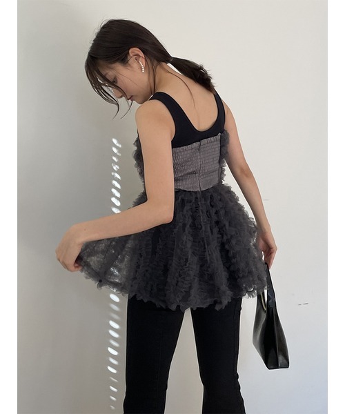 SNIDEL（スナイデル） キャミソール FREE ホワイト レディース