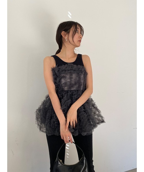 SNIDEL（スナイデル） キャミソール FREE ホワイト レディース