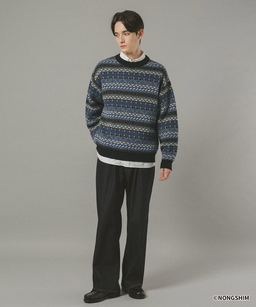 RAGEBLUE（レイジブルー） セーター ニット 「辛ラーメン」コラボ