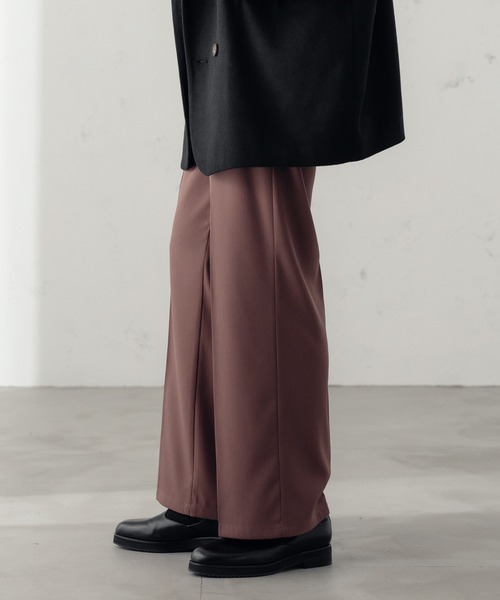 「epnok」 スラックス MEDIUM アイボリー メンズ_画像6