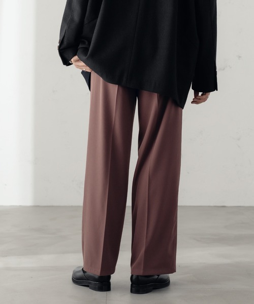 「epnok」 スラックス MEDIUM アイボリー メンズ_画像7