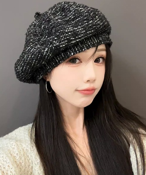 DAY CLOSET 帽子 ベレー帽 「裏地付き/折り畳み可」秋冬ムードをオン
