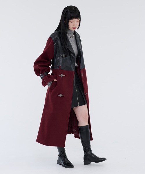 Ellno de Mavie（エルノデメヴィ） トレンチコート コート ファイヤー