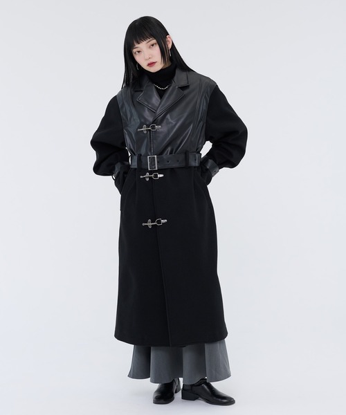 Ellno de Mavie（エルノデメヴィ） トレンチコート コート ファイヤー