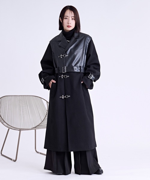 Ellno de Mavie（エルノデメヴィ） トレンチコート コート ファイヤー