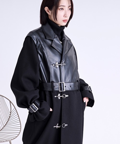 Ellno de Mavie（エルノデメヴィ） トレンチコート コート ファイヤー