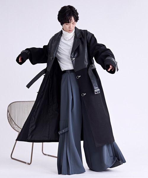 Ellno de Mavie（エルノデメヴィ） トレンチコート コート ファイヤー