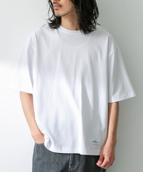 「ARMY TWILL」 半袖Tシャツ MEDIUM ブルー メンズ_画像2