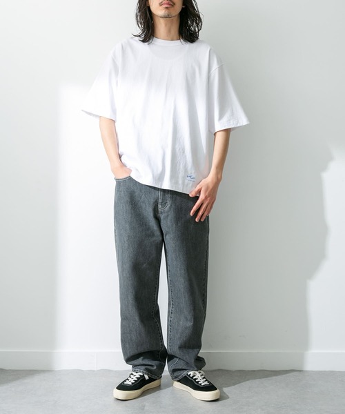 「ARMY TWILL」 半袖Tシャツ MEDIUM ブルー メンズ_画像5