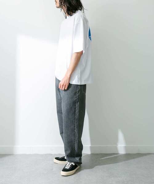 「ARMY TWILL」 半袖Tシャツ MEDIUM ブルー メンズ_画像6