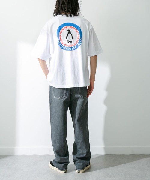 「ARMY TWILL」 半袖Tシャツ MEDIUM ブルー メンズ_画像7