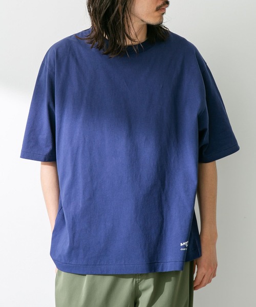 「ARMY TWILL」 半袖Tシャツ MEDIUM ブルー メンズ_画像8