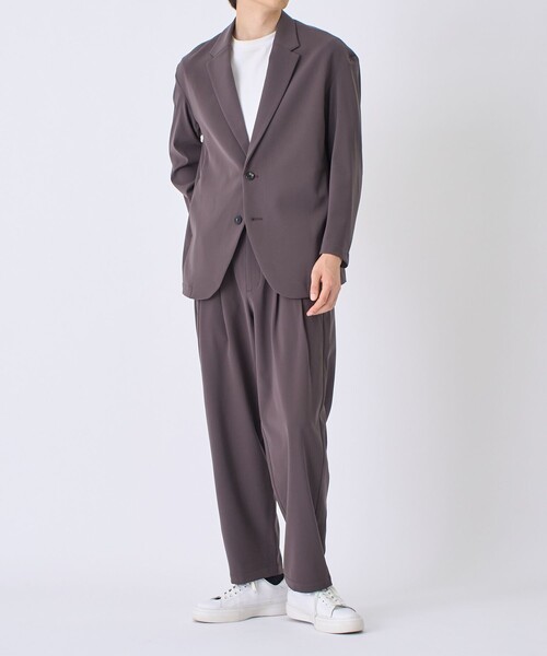 「ATTACHMENT」 スラックス 2 ブラック メンズ_画像2