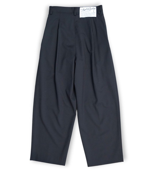 「my beautiful landlet」 スラックス 2 ネイビー メンズ_画像9