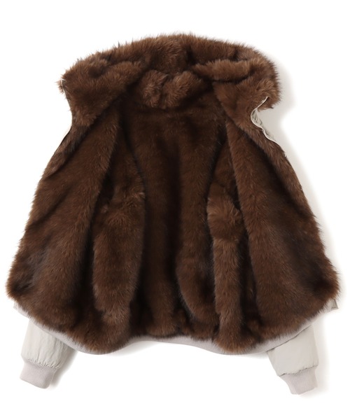 atmos girls コート アウター atmos pink Lining Fur Jacket