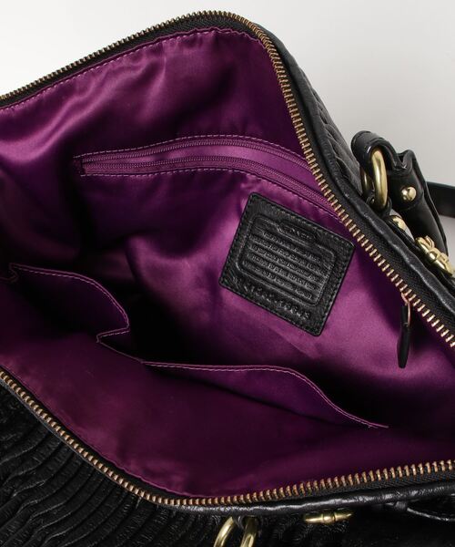 未使用級✨ COACH　コーチ　ハンドバッグ　2way　レザー　プレート　黒 COACH（コーチ） 2WAYバッグ - ブラック レディース : ZOZOTOWN Yahoo