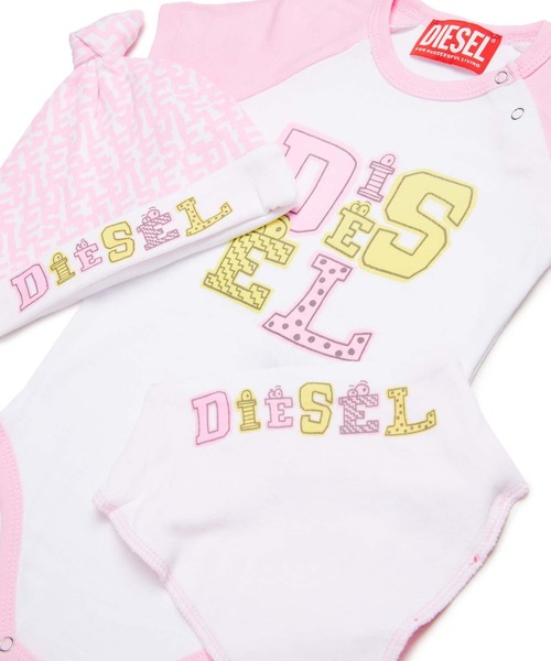 DIESEL KIDS 出産祝い 入学式 DIESEL（ディーゼル）Baby ブランドロゴ