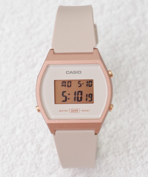 「CASIO」 デジタル腕時計 - ブラック レディース_画像2