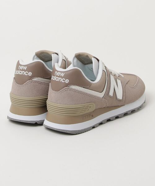 「New Balance」 ローカットスニーカー 23.5cm オフホワイト レディース_画像2