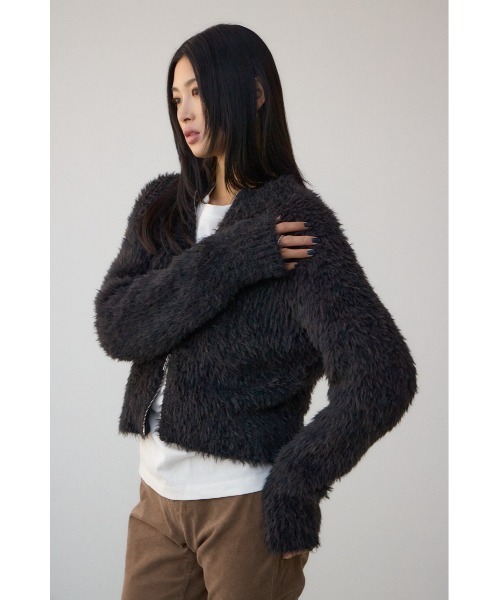 AZUL BY MOUSSY（アズールバイマウジー） カーディガン Wジップ