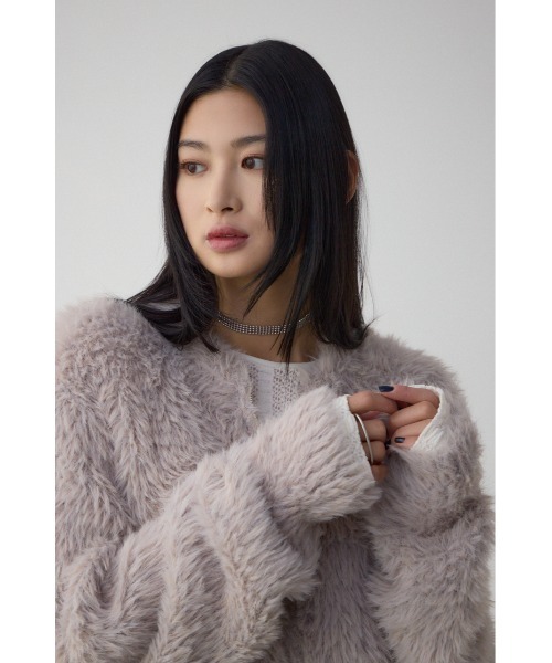 AZUL BY MOUSSY（アズールバイマウジー） カーディガン Wジップ