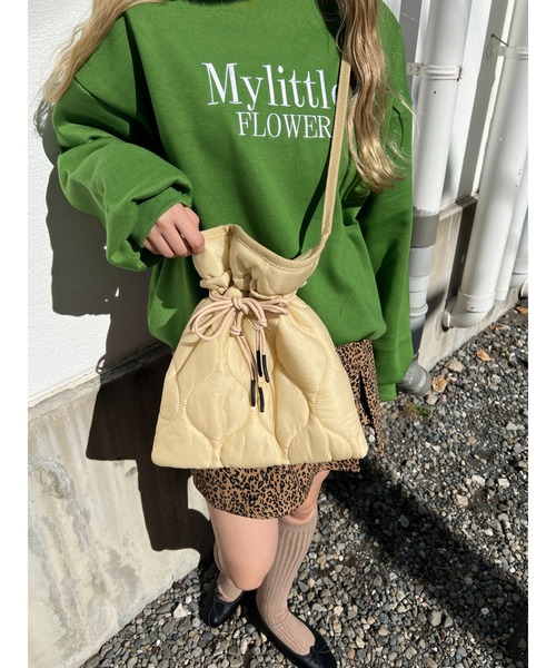 「WC」 ショルダーバッグ FREE カーキ レディース_画像2