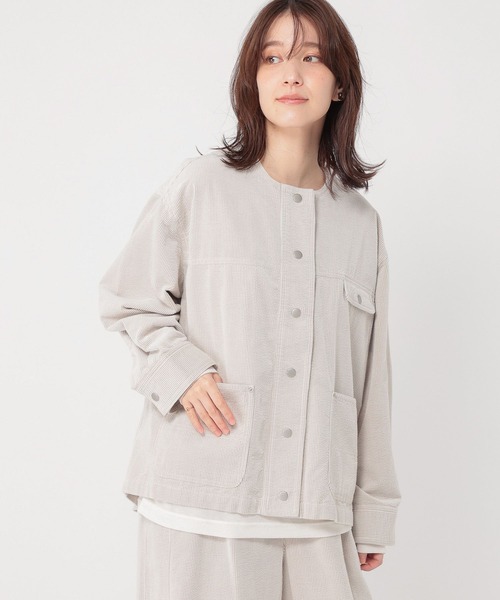 studio CLIP（スタディオクリップ） ジャケット ノーカラージャケット