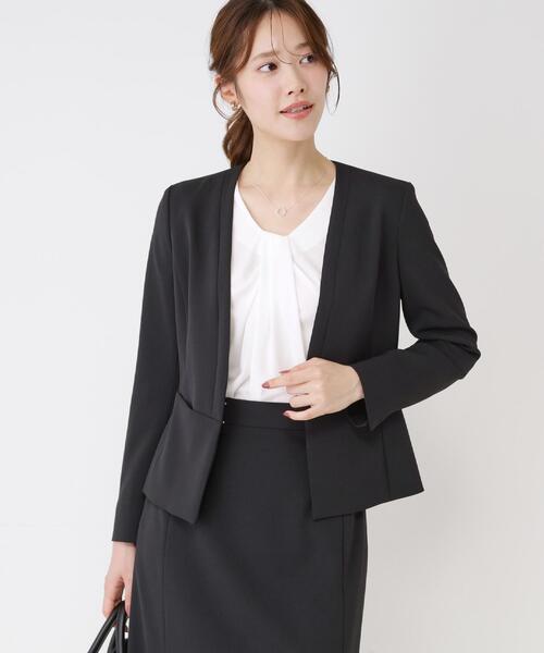 COUP DE CHANCE（クードシャンス） ジャケット ノーカラージャケット